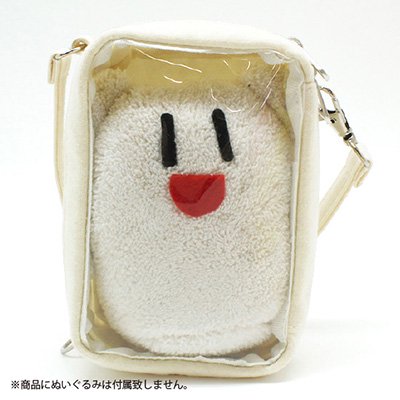 (Goods - Bag) Non-Character Original Mini Plushie Pouch S Size Black