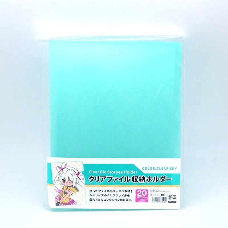 (Goods - Clear File Storage) Non-Character Original Clear File Storage Folder Clear Sky (Re-release)