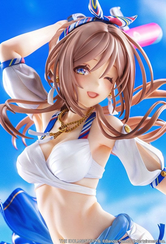 (Bishojo Figure) Gakuen iDOLM@STER Rinami Himesaki Kimi to Semi Blue Ver. 1/7 Complete Figure