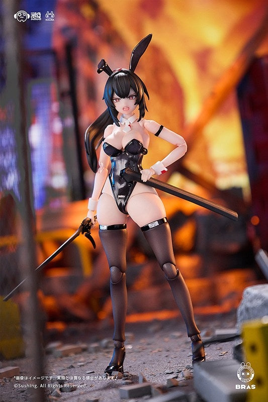 (Action Figure) BUNNY RAPID ACTION SQUAD Attacker Runa 1/12 Articulated Figure {Manufacturer Bonus}