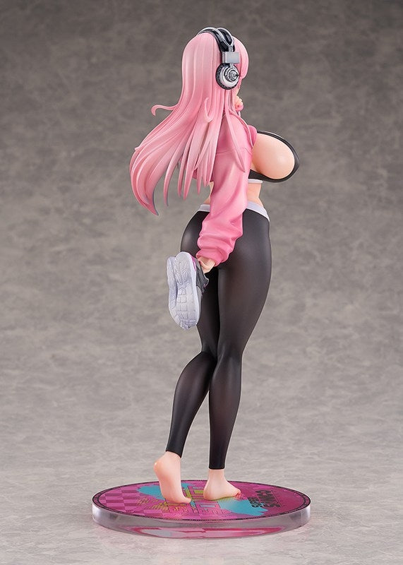 (Bishojo Figure) Super Sonico Super Sonico: Exercise Ver. 1/6 Complete Figure {Bonus: Card}