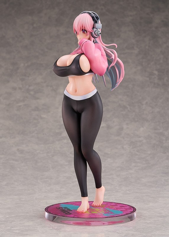 (Bishojo Figure) Super Sonico Super Sonico: Exercise Ver. 1/6 Complete Figure {Bonus: Card}