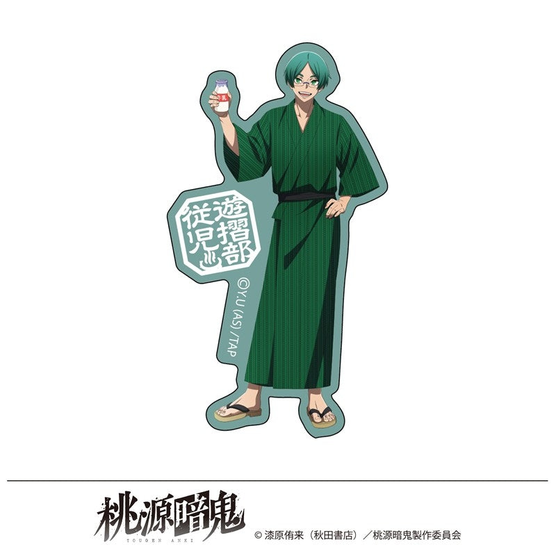 (Goods - Sticker) Tougen Anki Exclusive Art Sticker Hot Springs Day Juji Yusurube