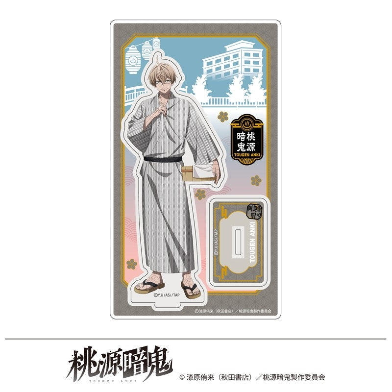 (Goods - Acrylic Stand) Tougen Anki Exclusive Art Acrylic Stand Hot Springs Day Jin Kougasaki
