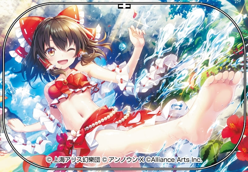 (Goods - Badge) Touhou Danmaku Kagura Phantasia Lost Reimu Hakurei "A young girl's summer day" Button Badge