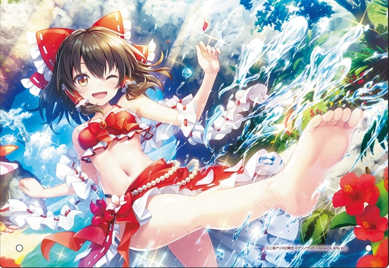 (Goods - Ornament) Touhou Danmaku Kagura Phantasia Lost Reimu Hakurei "A young girl's summer day" Acrylic Panel