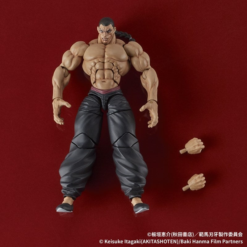 (Action Figure) Baki Hanma DIGACTION Retsu Kaioh Posable Figure