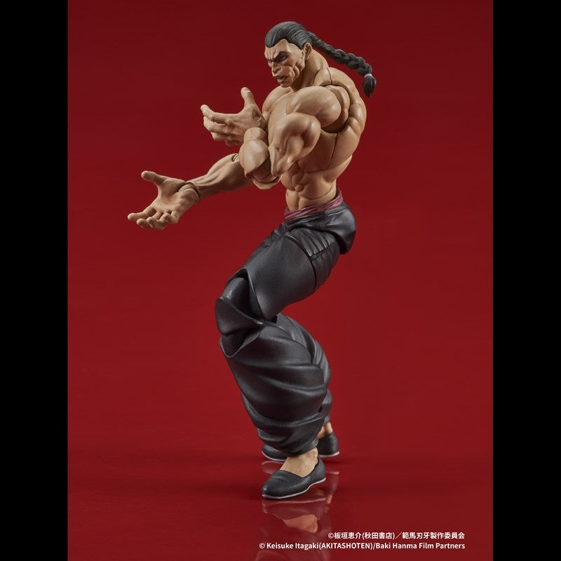 (Action Figure) Baki Hanma DIGACTION Retsu Kaioh Posable Figure