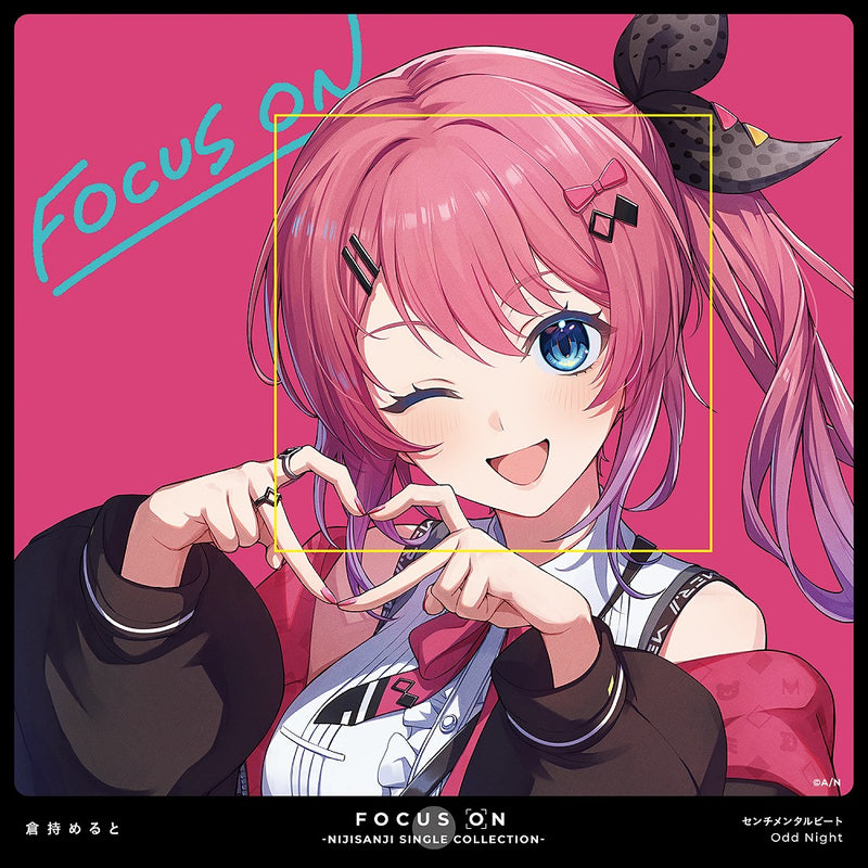 [a](Maxi Single) NIJISANJI FOCUS ON - NIJISANJI SINGLE COLLECTION - Kuramochi Meruto {Bonus: Poster}
