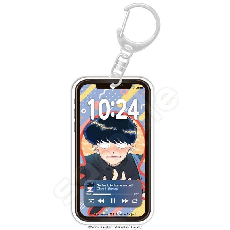 (Goods - Keychain) Go for It, Nakamura! Smartphone Style Keychain Okuto Nakamura