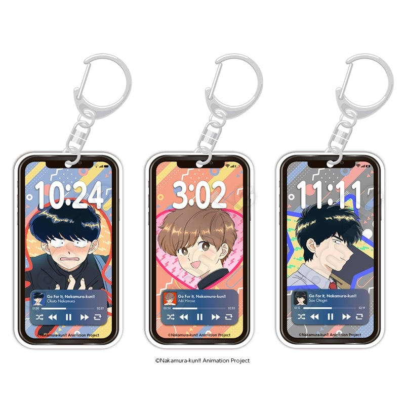 (Goods - Keychain) Go for It, Nakamura! Smartphone Style Keychain Okuto Nakamura