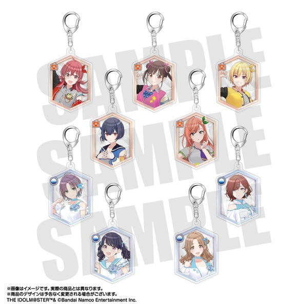 (1BOX=9)(Goods - Key Chain) THE IDOLM@STER SHINY COLORS Acrylic Key Chain Collection Vol. 3