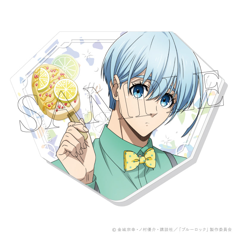 (Goods - Card) Blue Lock LEMON Pikuria Plate hologram 7. You Hiori