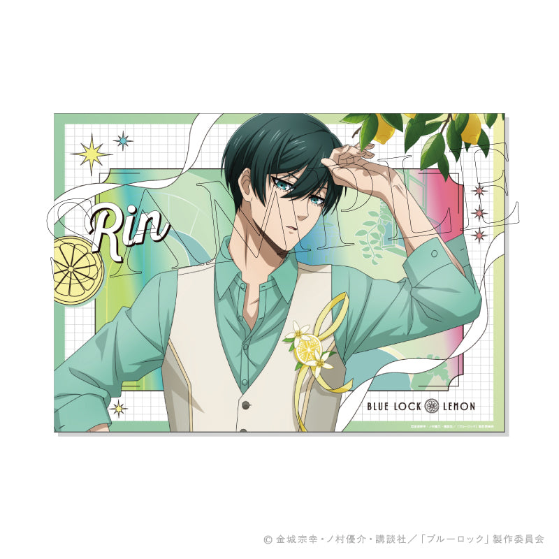 (Goods - Portrait) Blue Lock LEMON Stella Photo sparkle 2. Rin Itoshi