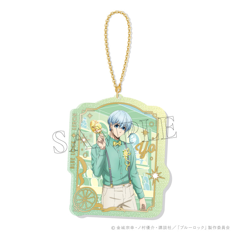 (Goods - Keychain) Blue Lock LEMON Sparkle＊ Chain Acrylic 7. You Hiori