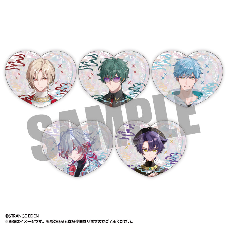 (1BOX=5)(Goods - Card) STRANGE EDEN Pikuria Plate Collection premium Vol. 2