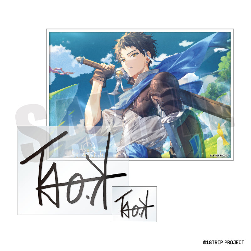 (Goods - Sticker) 18TRIP Signature Sticker Set Vol.1 14. Tao Kinouchi