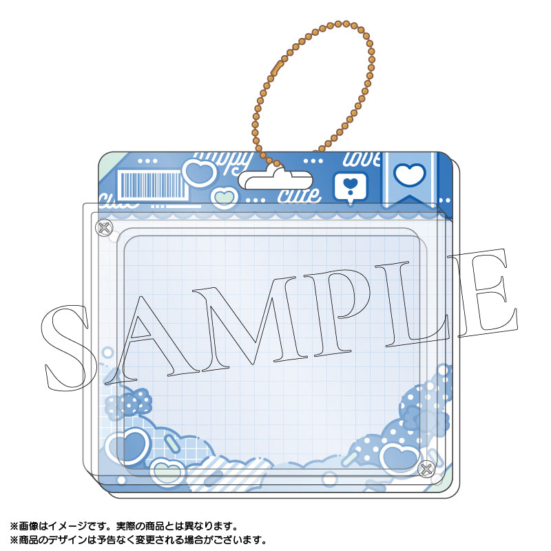 (Goods - Acrylic Stand) amie Original Pikuria Picture x Clear Acrylic Frame TOY Box ver. 1.Blue