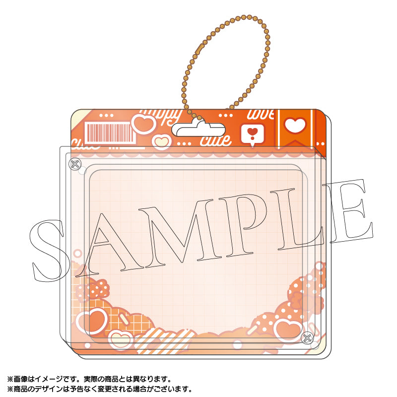 (Goods - Acrylic Stand) amie Original Pikuria Picture x Clear Acrylic Frame TOY Box ver. 2.Orange