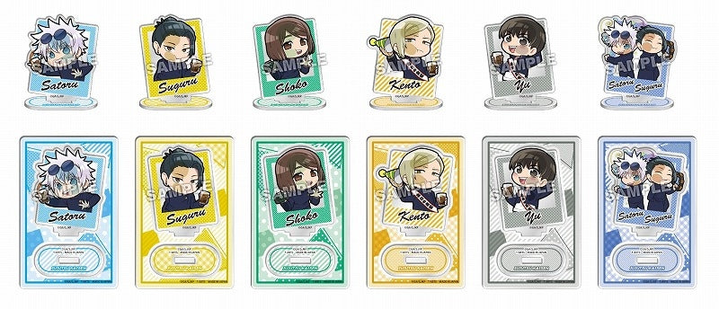 (1BOX=6)(Goods - Acrylic Stand) Jujutsu Kaisen Hidden Inventory / Premature Death Arc Pita! Chibi Party Time Trading Acrylic Stand