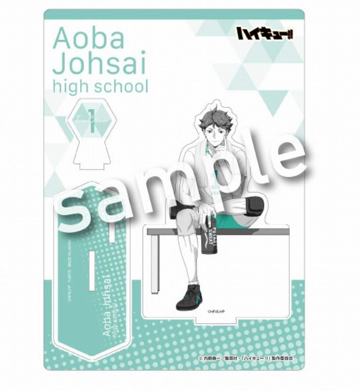 (Goods - Acrylic Stand) Haikyu!! "break time" Acrylic Stand Plate Toru Oikawa
