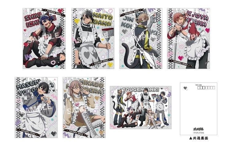 (Goods - Postcard) Tougen Anki Jersey Maid A5 Postcard Set