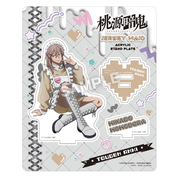 (Goods - Acrylic Stand) Tougen Anki Jersey Maid Acrylic Stand Plate Mikado Momodera