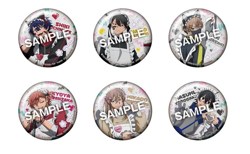 (1BOX=6)(Goods - Badge) Tougen Anki Jersey Maid Trading Button Badge