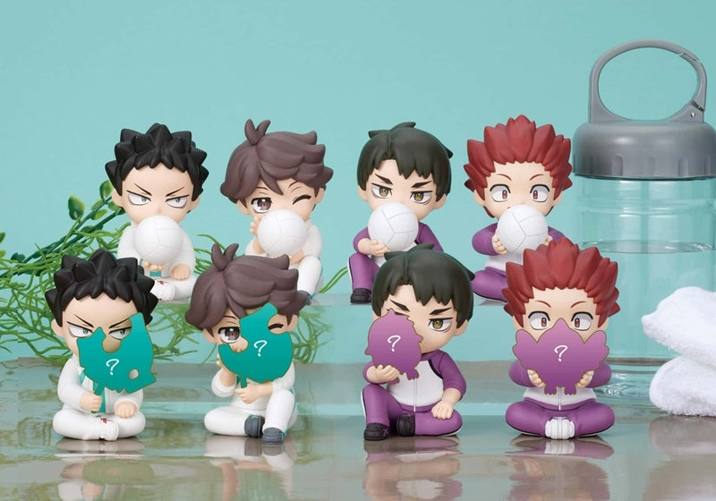 [※Blind](1BOX=8)(Trading Figure) Haikyu!! PERIHAPI! Hide & Seek Aoba Johsai / Shiratorizawa Academy 8 Pack BOX