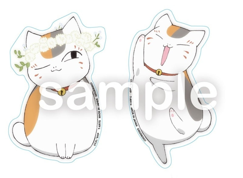 (Goods - Sticker) Natsume's Book of Friends (Natsume Yuujinchou) BLOOM Sticker Set Nyanko-sensei