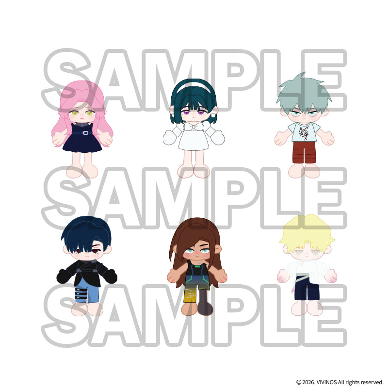 (1BOX=6)(Goods - Mascot) ALIEN STAGE Free Stage Series Trading Magnetic Plush Mascot