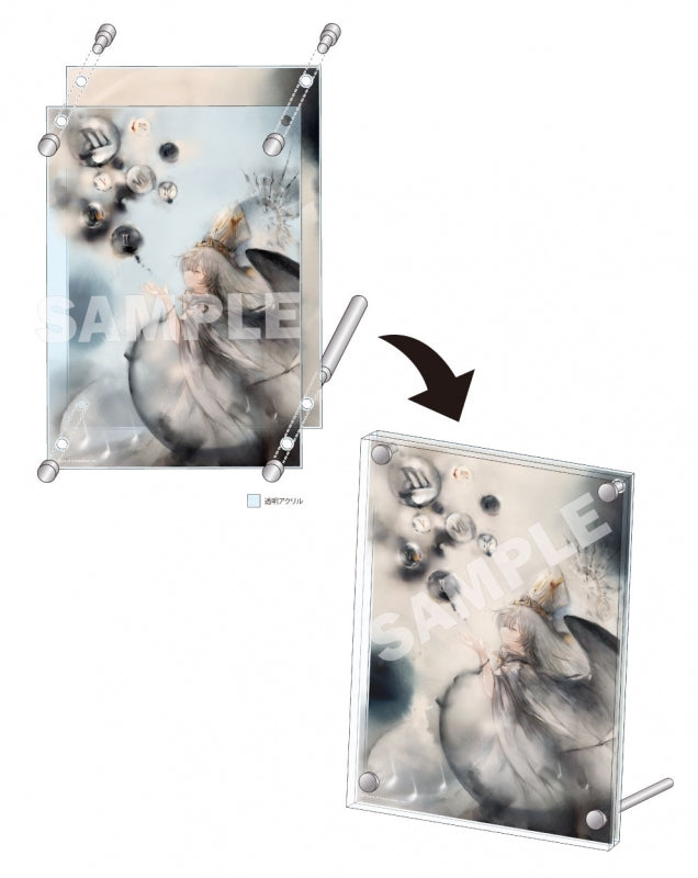 [a](Music) MementoMori (Game) Lament Collection Vol. 3 - Witches of Qlipha [Limited Edition w/ 2 Layer Acrylic Board](CD + Item){Bonus:Badge}