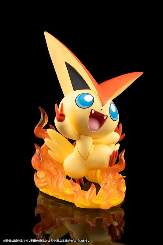 (Figure) Pokemon TOUYA with VICTINI ARTFX J STATUE 1/8 Complete Figure