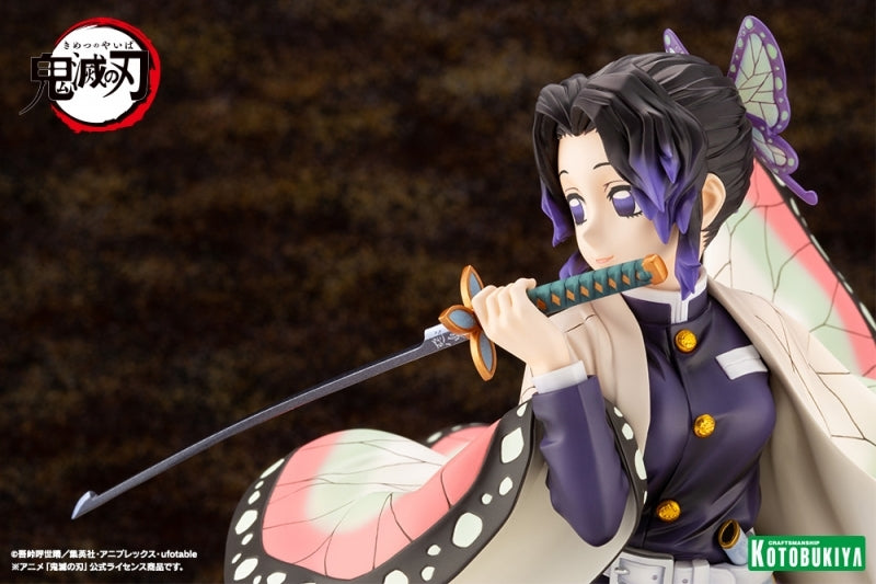 (Bishojo Figure) Demon Slayer: Kimetsu no Yaiba ARTFX J Shinobu Kocho 1/8 Completed Figure (Re-release)