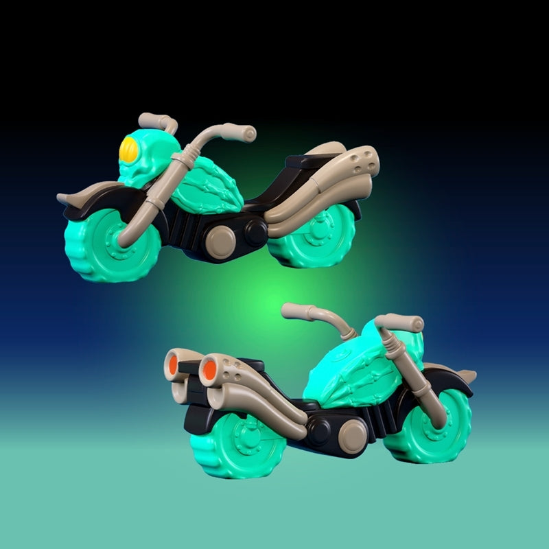 (Figure) ROVER ROBIN Overtakes Skull Rider Complete Figure