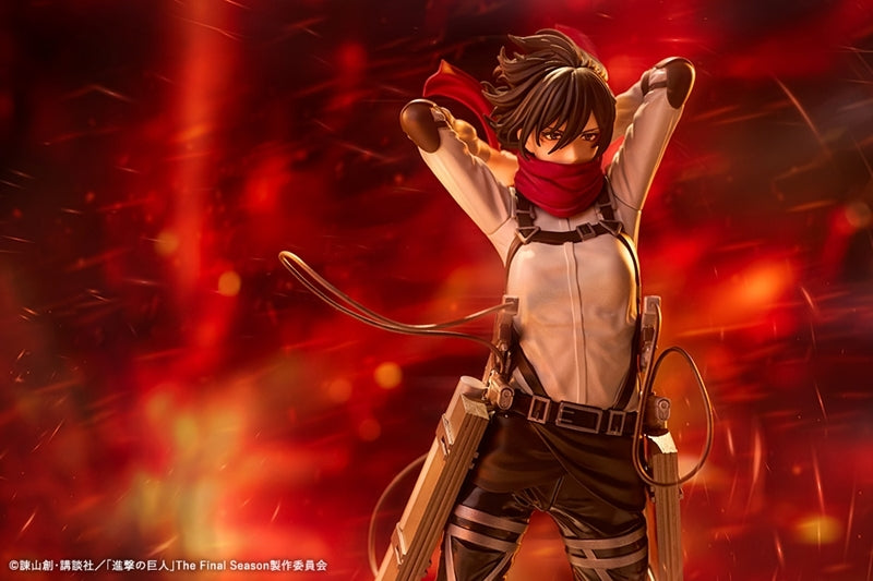 (Bishojo Figure) Attack on Titan The Final Season OSHI WORKS Mikasa Ackerman The Final Season ver. Complete Figure