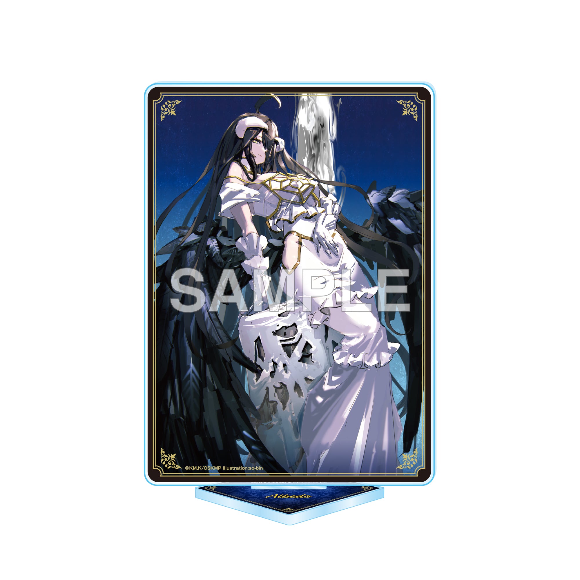 (Goods - Acrylic Stand) OVERLORD:The Sacred Kingdom Acrylic Stand - Albedo A (Illustration:so-bin)