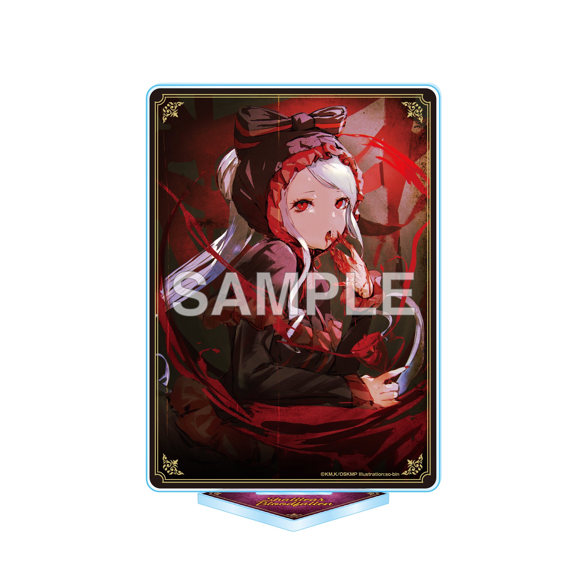 (Goods - Acrylic Stand) OVERLORD:The Sacred Kingdom Acrylic Stand - Shalltear (Illustration:so-bin)