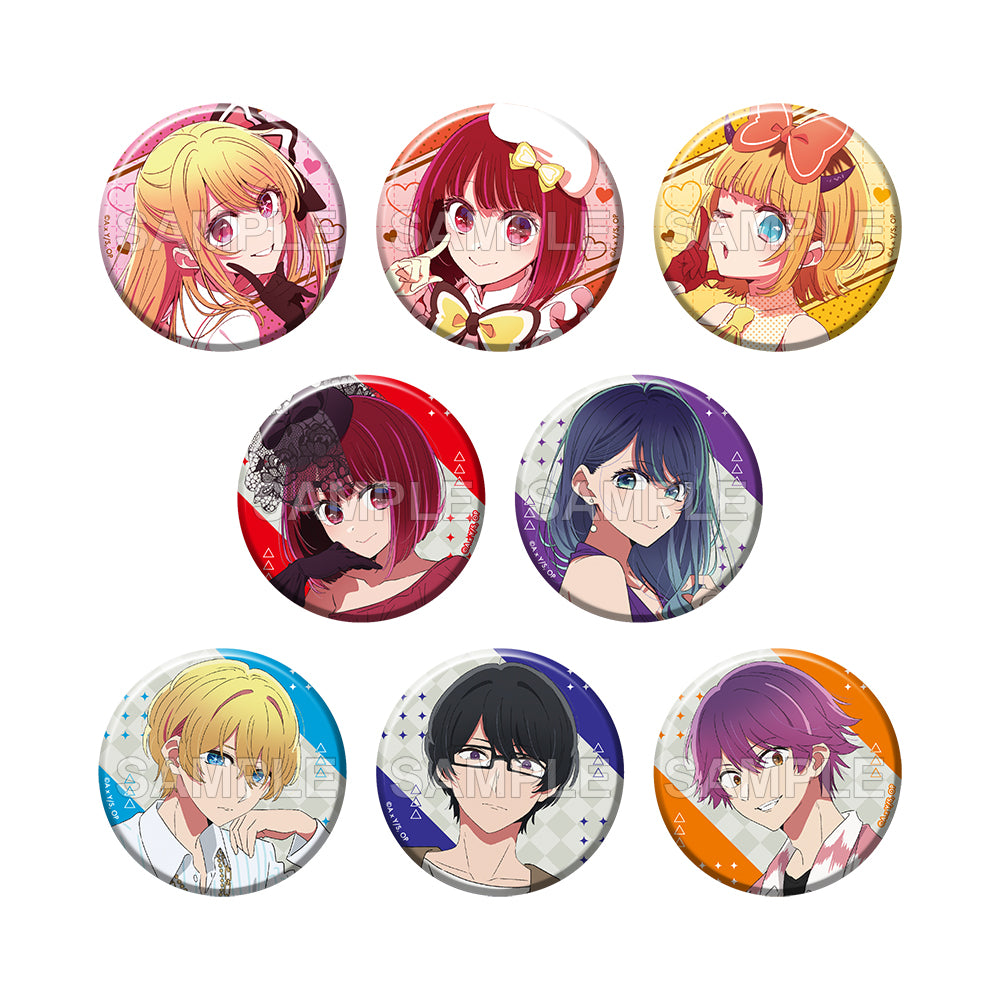 (1BOX=8)(Goods - Badge) Oshi no Ko Tin Badges + The 11th PACK
