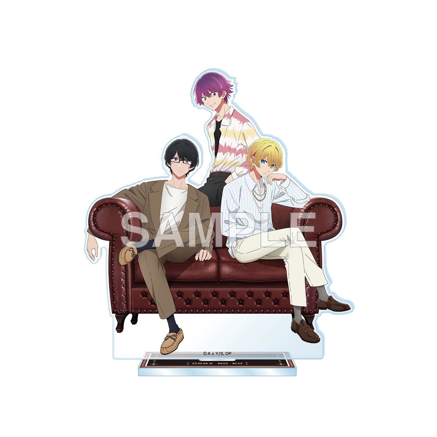 (Goods - Acrylic Stand) Oshi no Ko Acrylic Stand Figure Tokyo Blade Stage Play Closing Ver. Taiki Himekawa×Melt Narushima×Aqua Hoshino