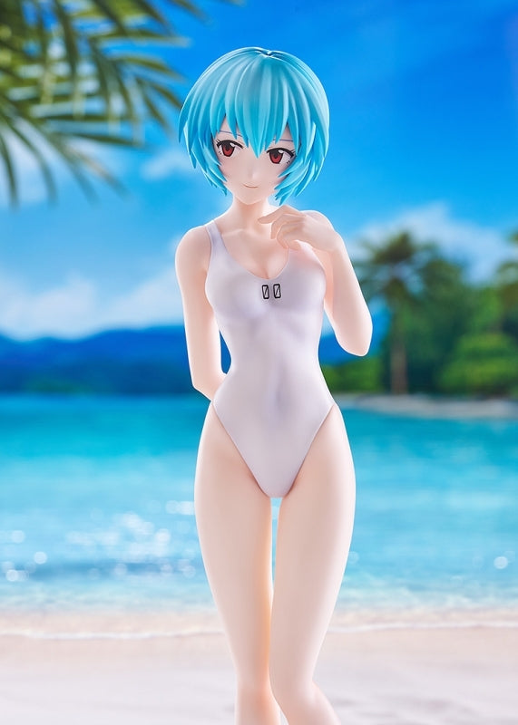 (Bishojo Figure) Rebuild of Evangelion POP UP PARADE BEACH QUEENS Rei Ayanami (One-Piece Style) L Size Complete Figure