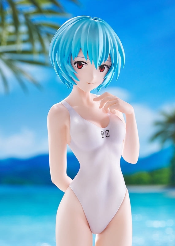 (Bishojo Figure) Rebuild of Evangelion POP UP PARADE BEACH QUEENS Rei Ayanami (One-Piece Style) L Size Complete Figure