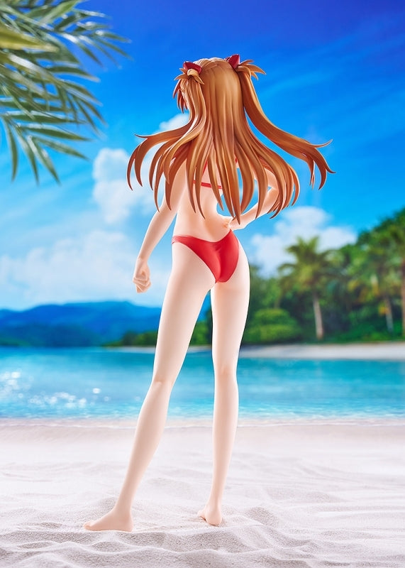 (Bishojo Figure) Rebuild of Evangelion POP UP PARADE BEACH QUEENS Asuka Shikinami Langley (Bikini Style) L Size Complete Figure