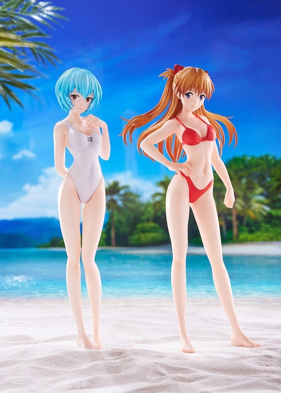 (Bishojo Figure) Rebuild of Evangelion POP UP PARADE BEACH QUEENS Asuka Shikinami Langley (Bikini Style) L Size Complete Figure