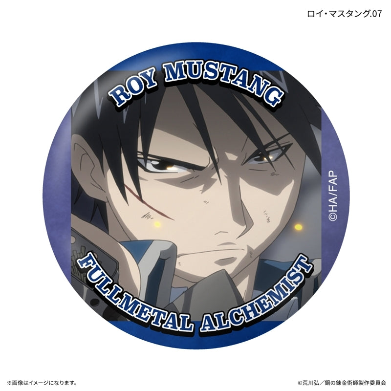 (1BOX=7)(Goods - Badge) FULLMETAL ALCHEMIST TV Anime Only-Badge Roy Mustang Only Trading Button Badge (7 Types Total)