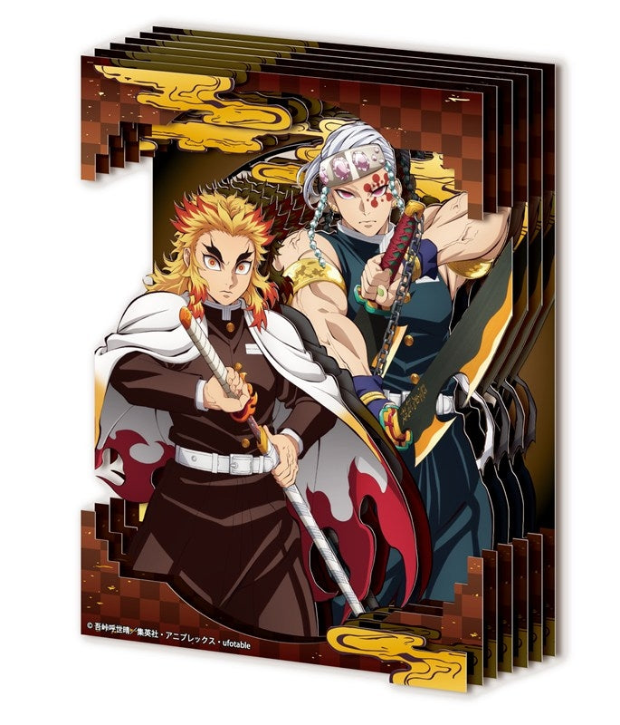 (Goods - Paper Theater) Anime Demon Slayer: Kimetsu no Yaiba SA-M86 Kyojuro Rengoku & Tengen Uzui
