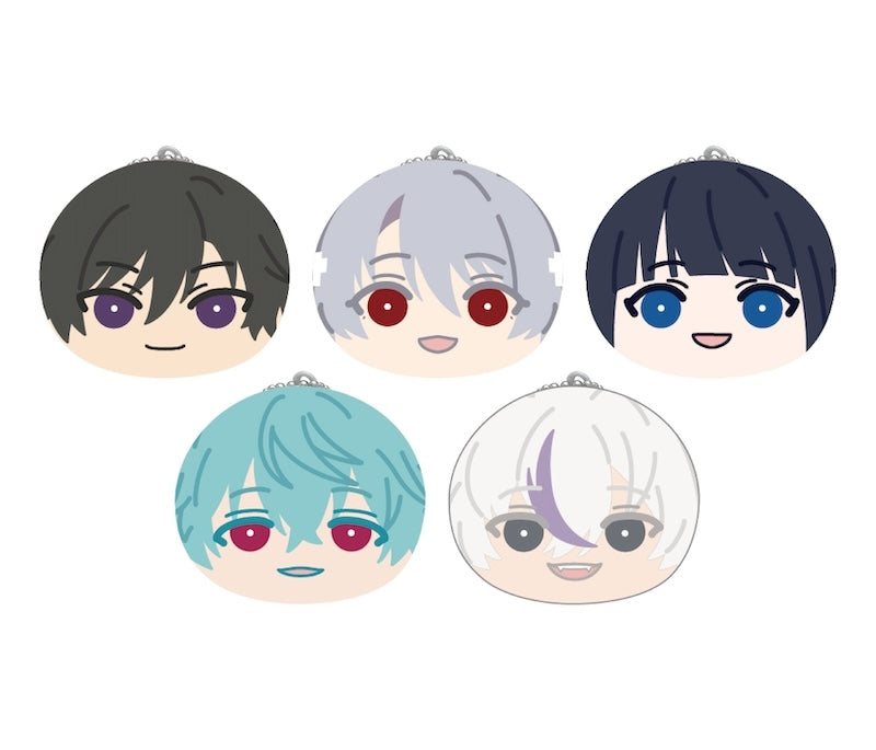 (1BOX=5)(Goods - Mascot) OREKURO! Tsukareta Ore to Kurokami Shinrei Soundansho Omanjuu Niginigi Mascot [animate Exclusive]