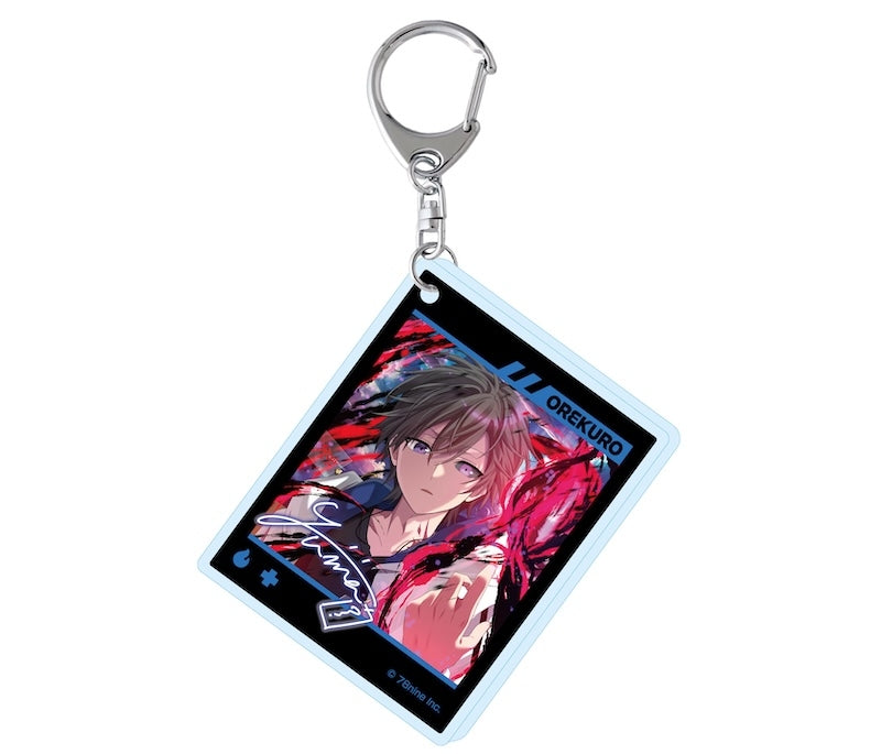 (Goods - Key Chain) OREKURO! Tsukareta Ore to Kurokami Shinrei Soundansho Acrylic Key Chain ①Yuma Kurogami [animate Exclusive]