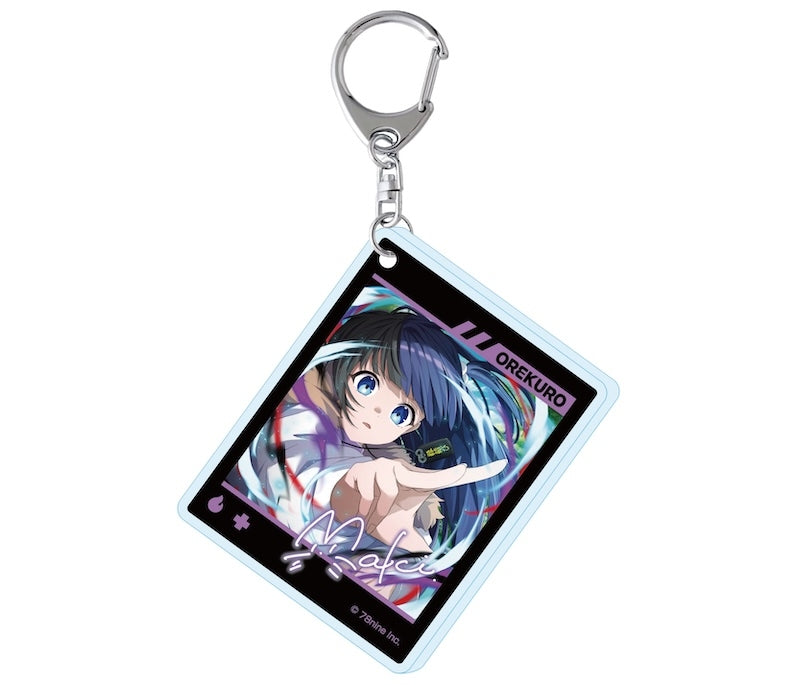 (Goods - Key Chain) OREKURO! Tsukareta Ore to Kurokami Shinrei Soundansho Acrylic Key Chain ③Maki Kurogami [animate Exclusive]