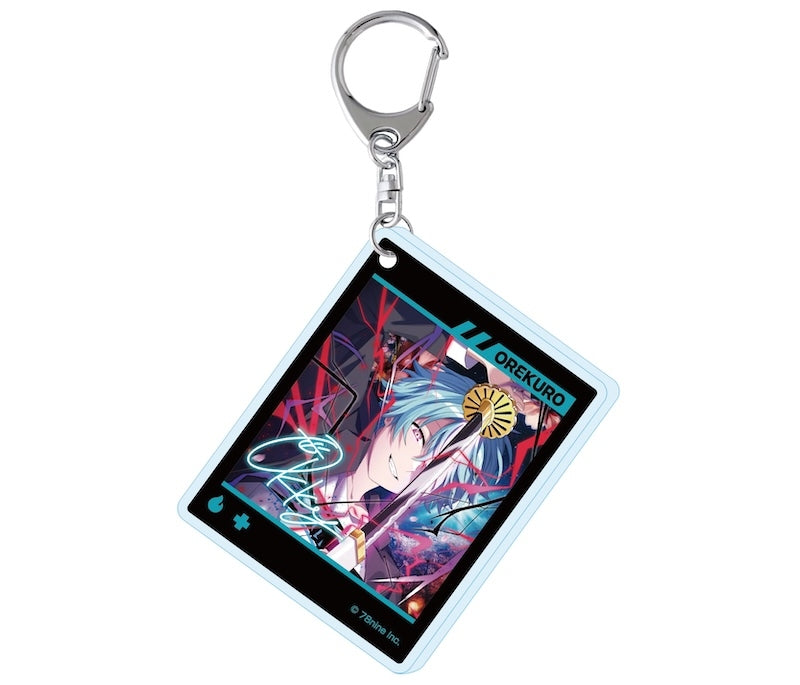 (Goods - Key Chain) OREKURO! Tsukareta Ore to Kurokami Shinrei Soundansho Acrylic Key Chain ④Okky [animate Exclusive]